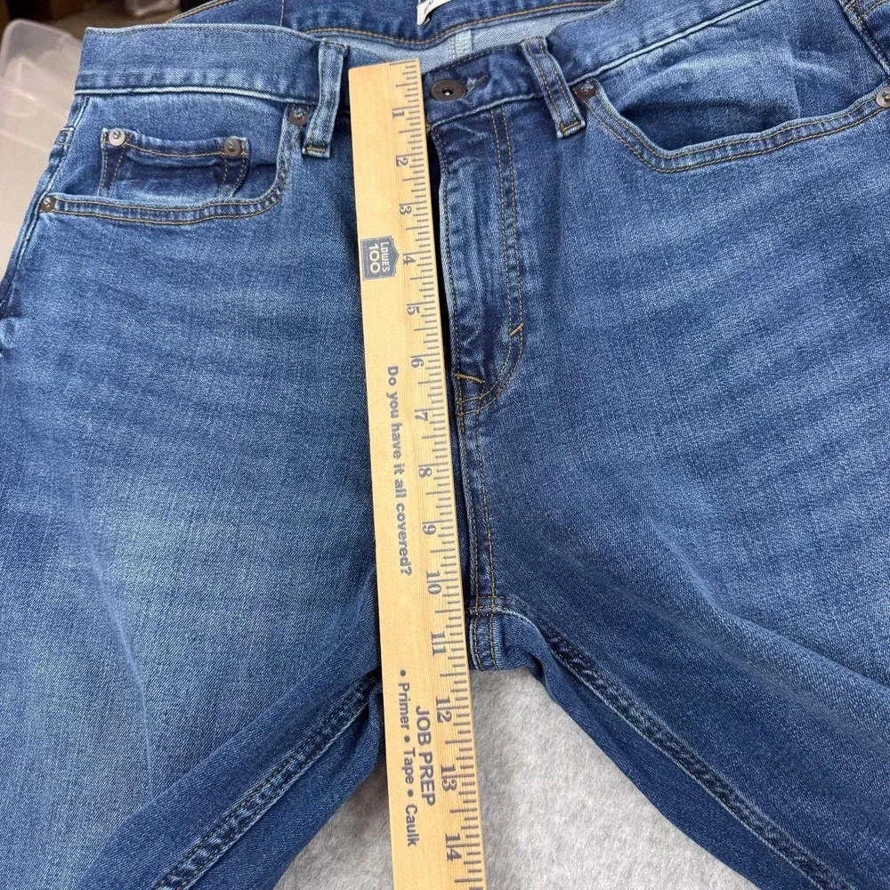 Banana Republic Jeans Mens 32x30 Blue Straight Fit Traveler Denim Casual NEW